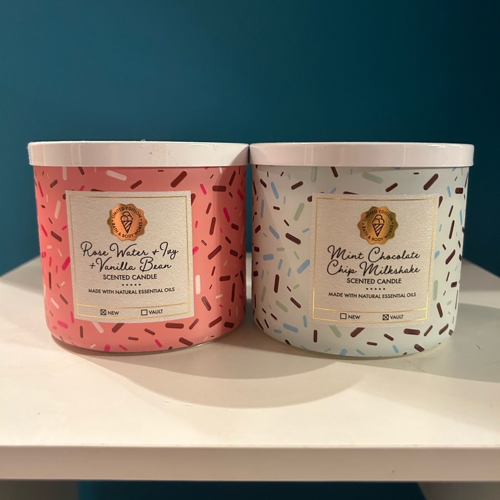 Bath and body works limited edition candles